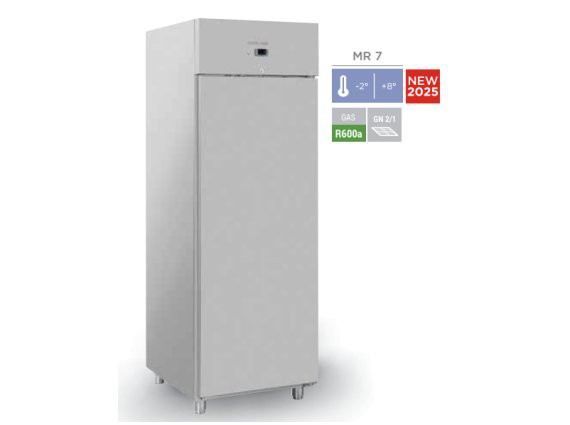 Frigorifero MR 7 inox 600 litri, - 2 / +8°.